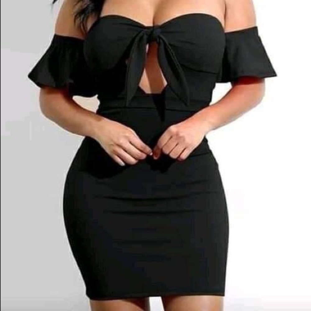 New Black Cute Dress